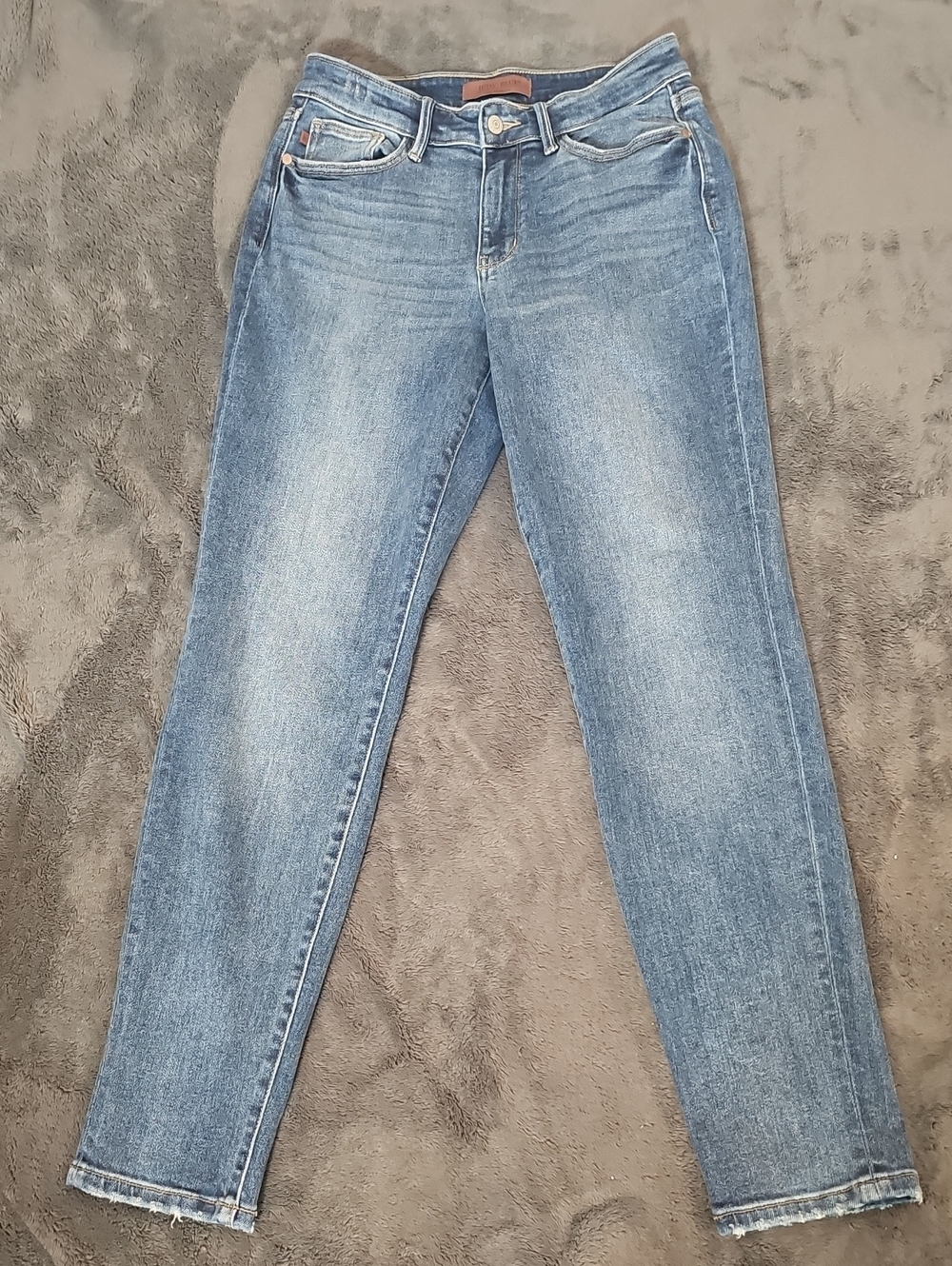 Judy Blue Boyfriend Fit Mid Rise Denim Jeans Size 7/28